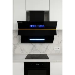 Hota inteligenta Florida, comenzi vocale, senzor miscare, touch screen, autocuratare, 2 motoare, 3 trepte, 1500 m3/h, 180W, 60cm