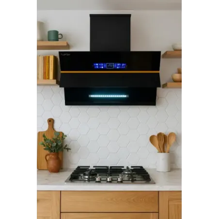 Hota inteligenta Florida, comenzi vocale, senzori de miscare, touch screen, autocuratare, 3 trepte, 840 m3/h, 180W, 60cm