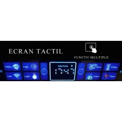 Hota inteligenta Florida, comenzi vocale, senzori de miscare, touch screen, autocuratare, 3 trepte, 840 m3/h, 180W, 60cm