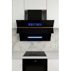 Hota inteligenta Florida, comenzi vocale, senzori de miscare, touch screen, autocuratare, 3 trepte, 840 m3/h, 180W, 60cm